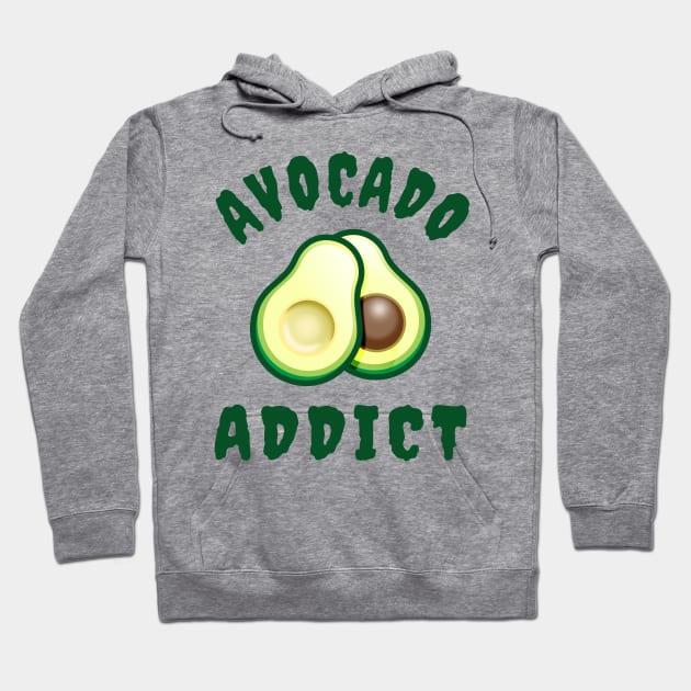 Avocado Addict Hoodie by PnJ